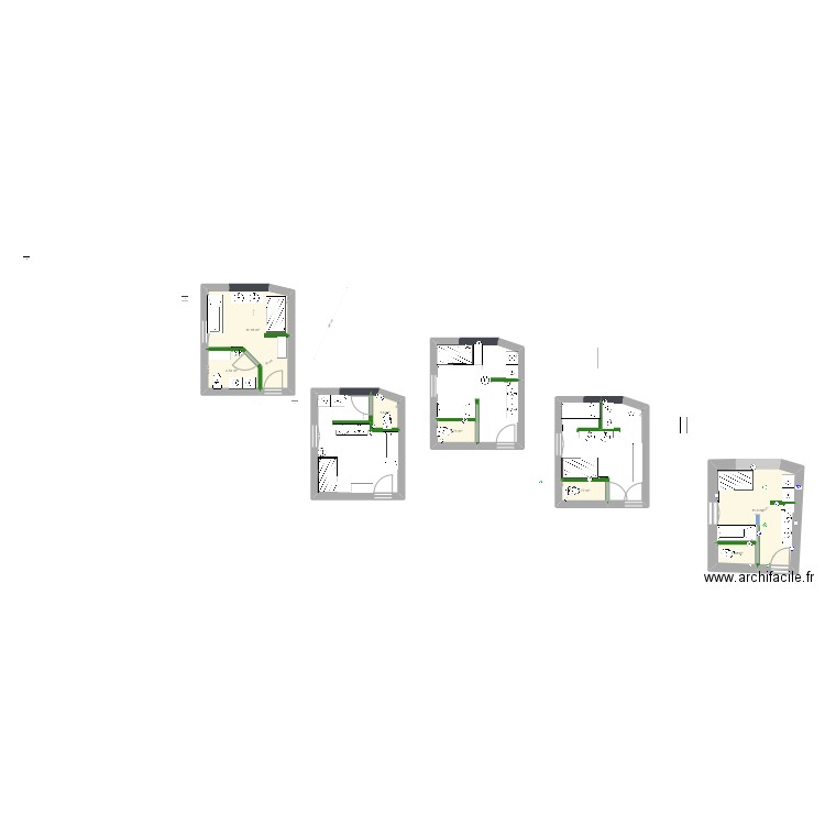 salle de bain. Plan de 0 pièce et 0 m2