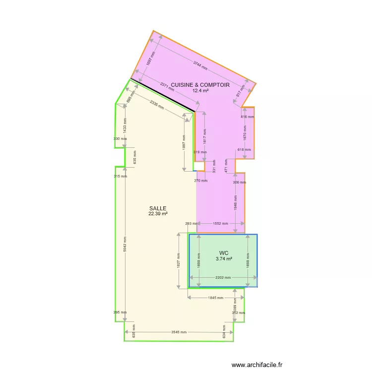 LOCAL PRO V1. Plan de 
