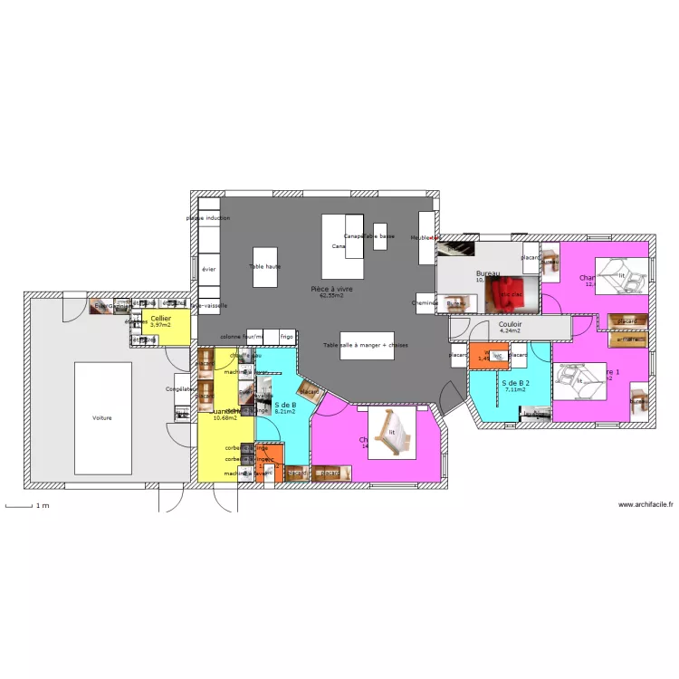 maison Jean 3. Plan de 
