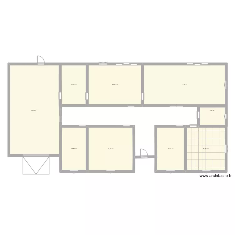plan2. Plan de 9 et 218 m² plan2. Plan de 9 et 218 m²