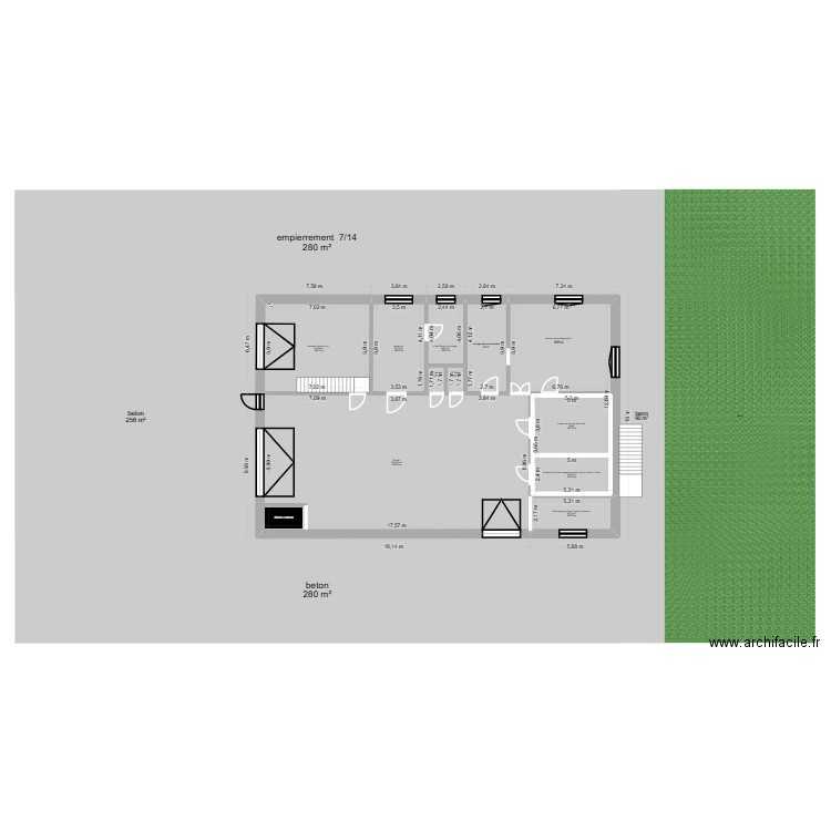 La Rôtisserie des Saveurs 11. Plan de 24 pièces et 705 m2