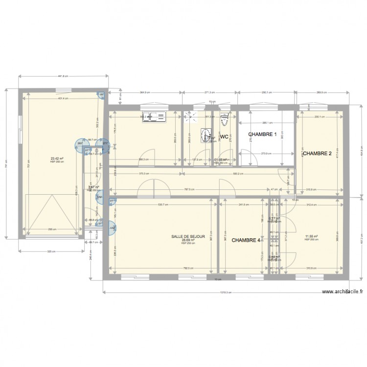 PIC FIN. Plan de 0 pièce et 0 m2