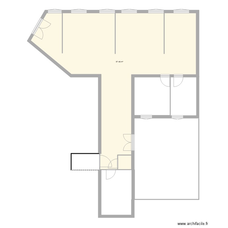 2 eme etage. Plan de 0 pièce et 0 m2