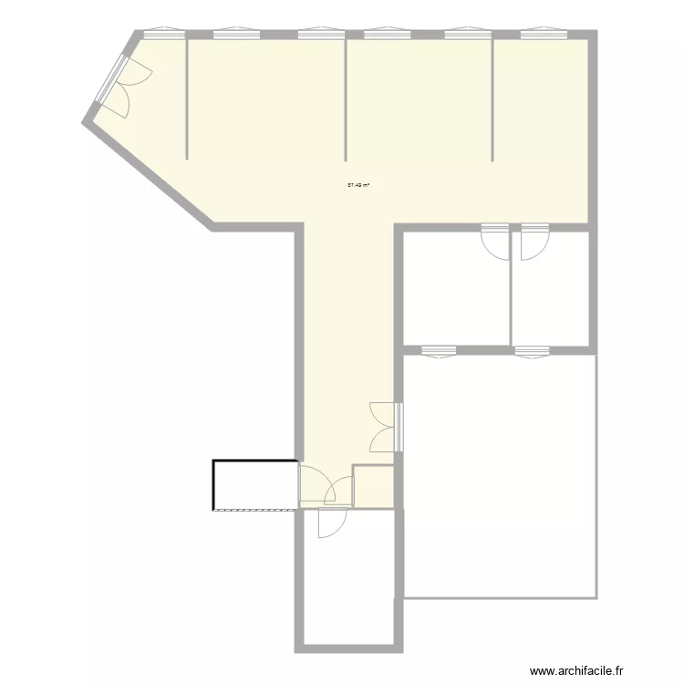 2 eme etage. Plan de 