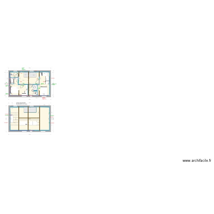 etage marzan v19 bis. Plan de 0 pièce et 0 m2