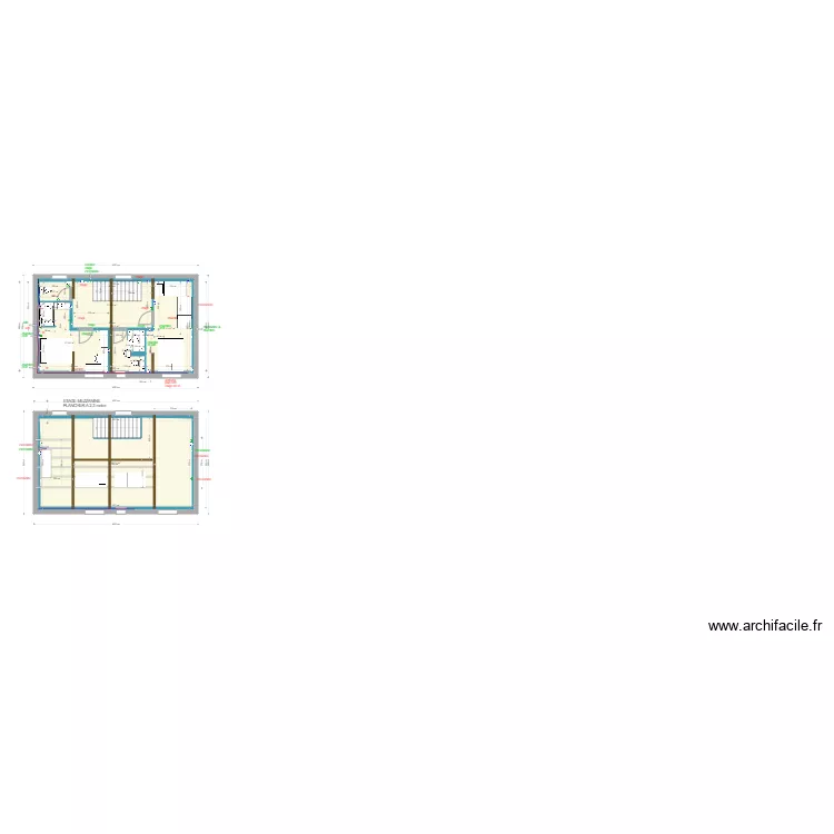 etage marzan v19 bis. Plan de 