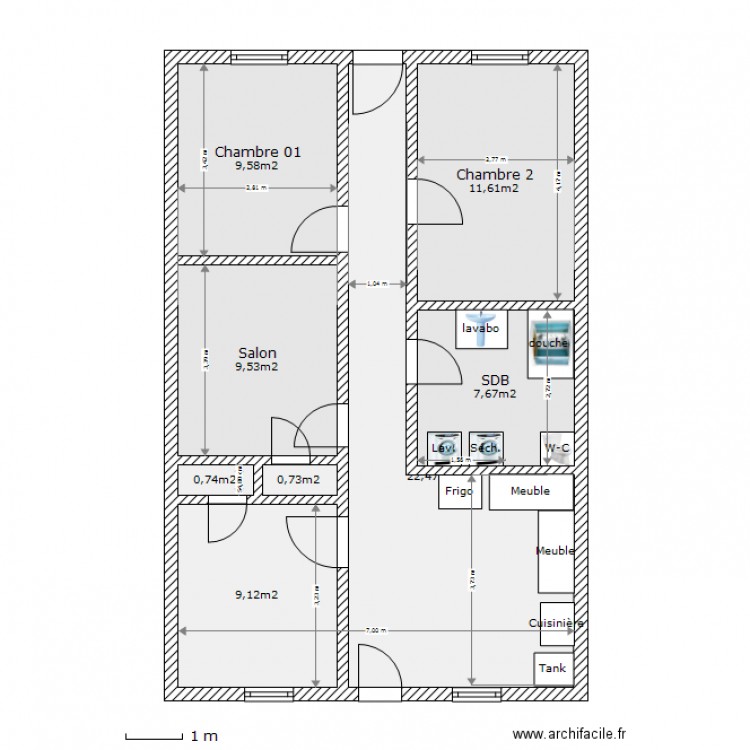 4650 - Avec modifications. Plan de 0 pièce et 0 m2