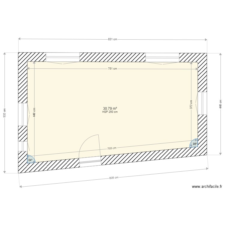 La Coste GP Etage 1. Plan de 0 pièce et 0 m2