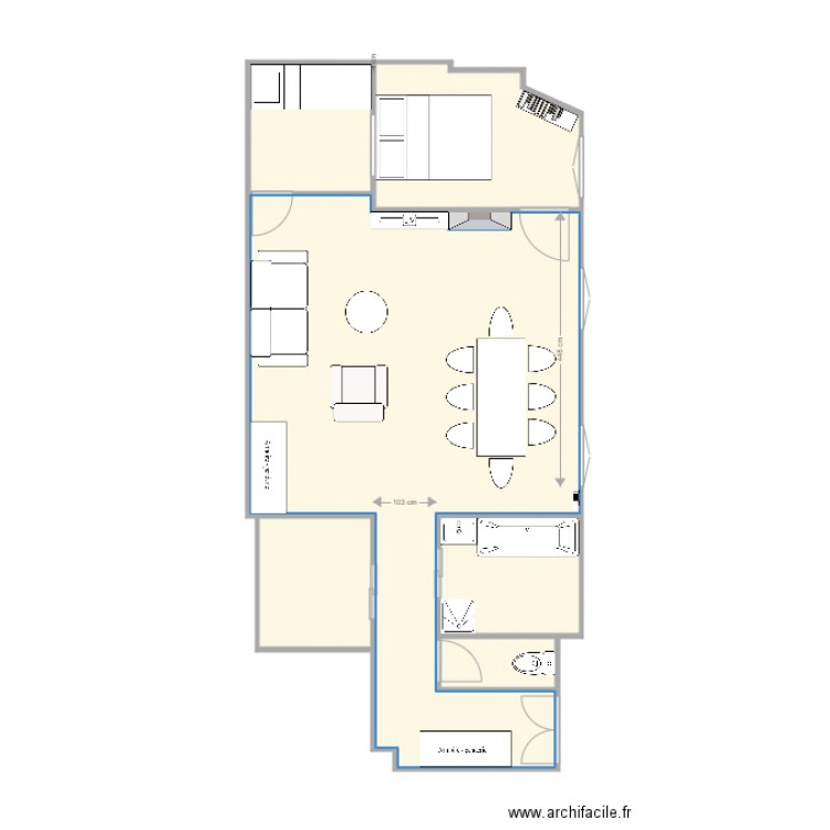 Pauline 1. Plan de 0 pièce et 0 m2