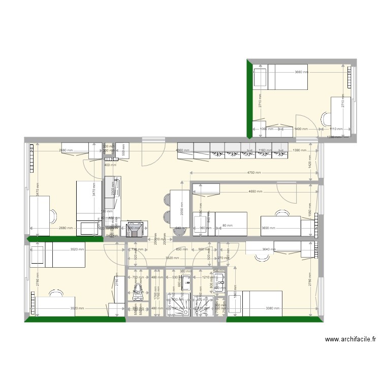 St Herblain1 Plan Electrique VF. Plan de 0 pièce et 0 m2