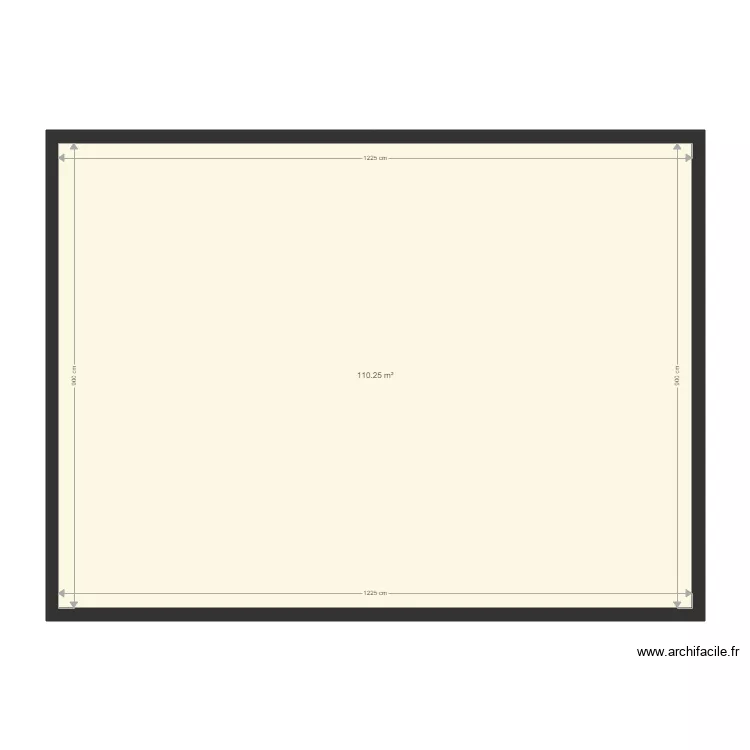 LOCAL PROJET 1. Plan de 