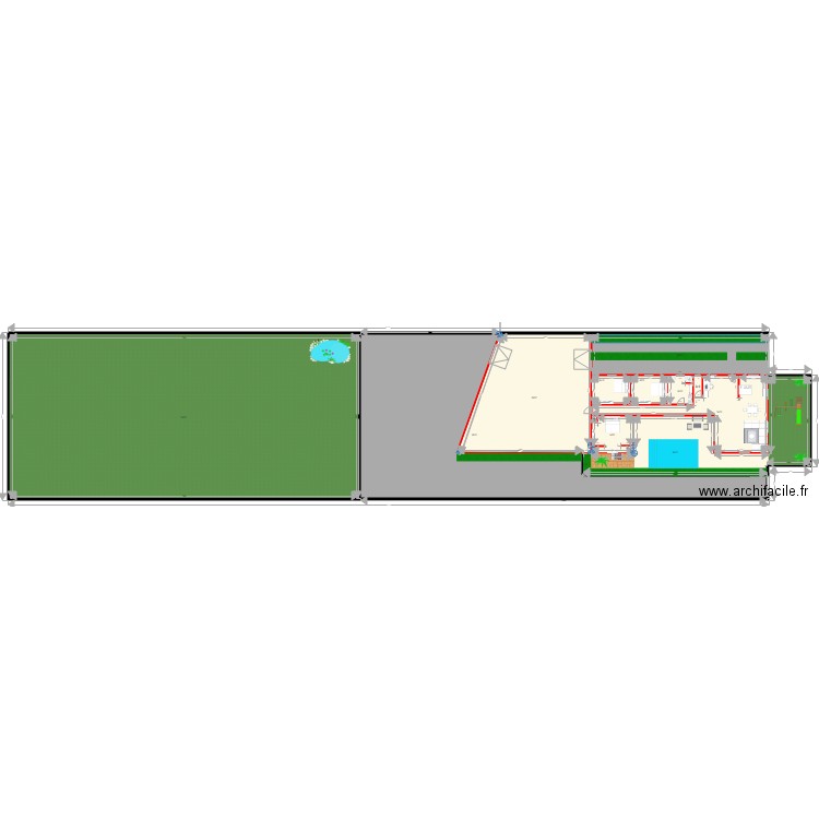 Florensac sur le coté. Plan de 0 pièce et 0 m2