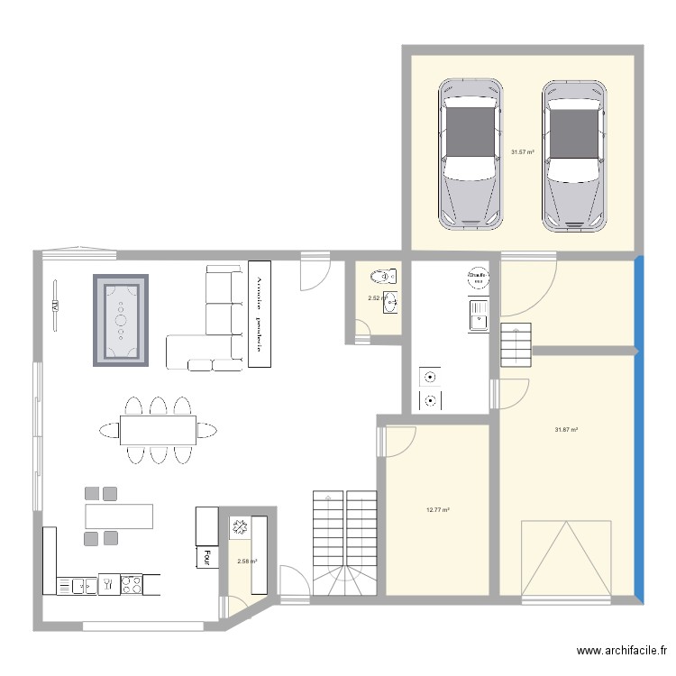 Maison Aumont v2. Plan de 0 pièce et 0 m2