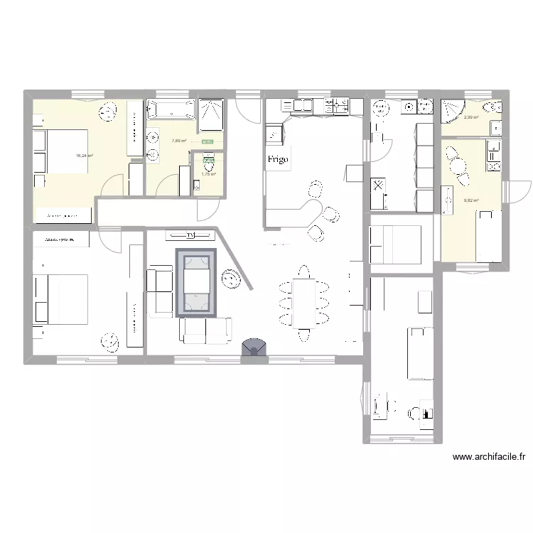 maison containeur 1. Plan de 