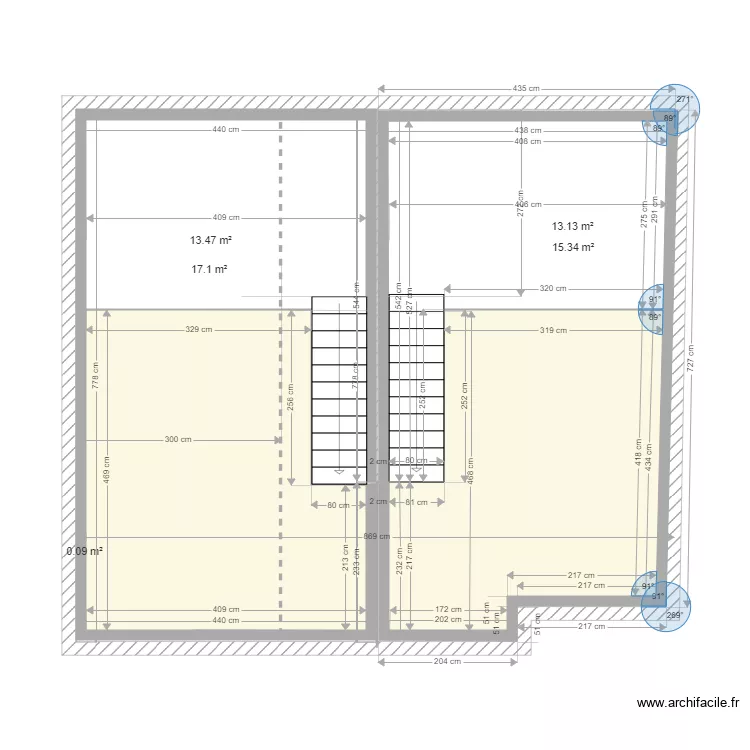 Atelier Mezzanine Projet. Plan de 