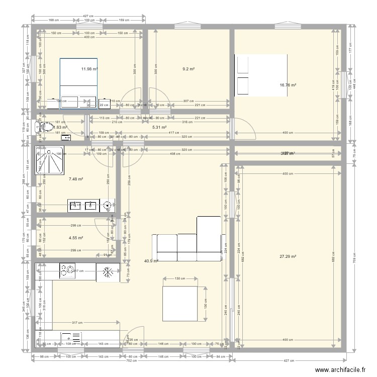 145. Plan de 0 pièce et 0 m2