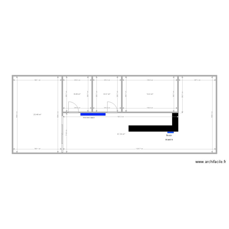 55065 Local Actual. Plan de 0 pièce et 0 m2