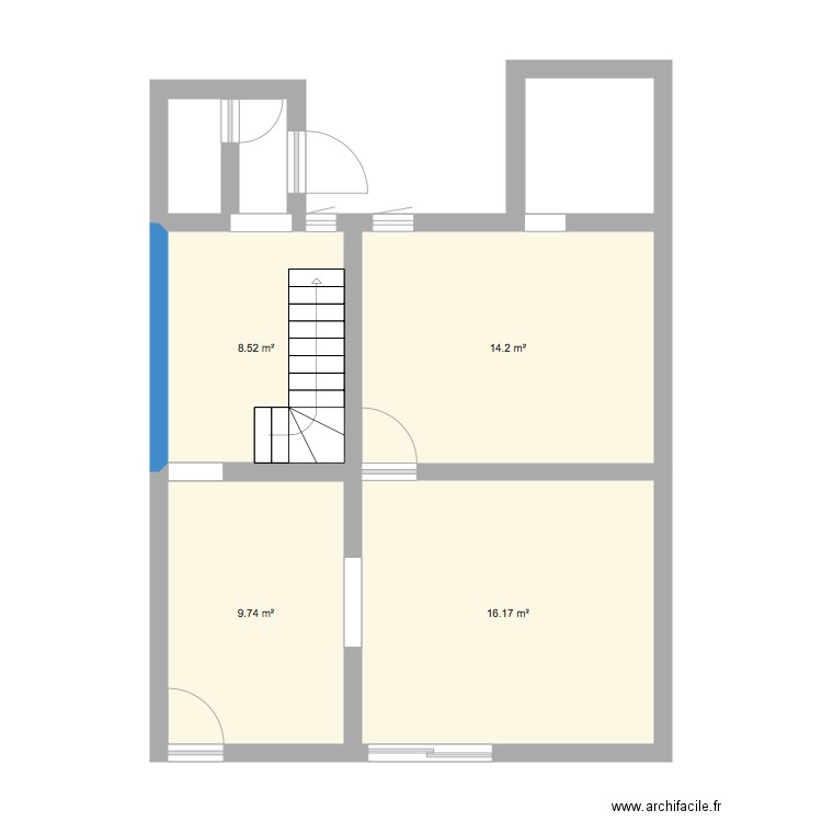 Ornex 3ème appartement RDC. Plan de 0 pièce et 0 m2