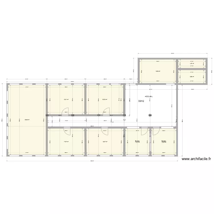2eme étage V1 jo. Plan de 2eme étage V1 jo. Plan de