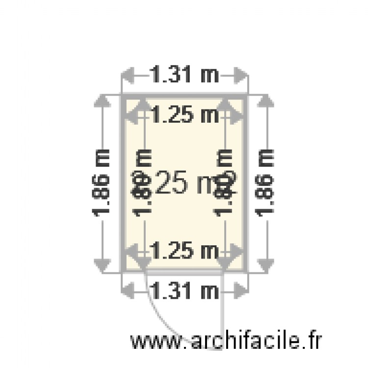 WC 19052015 01. Plan de 0 pièce et 0 m2