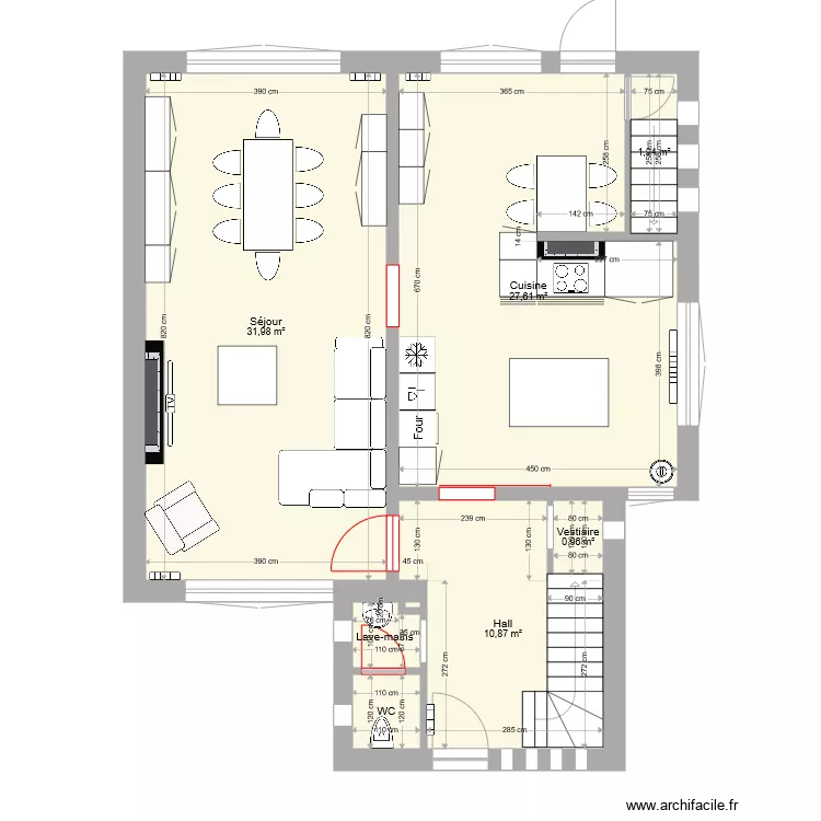 Maison R&eacute;sistance V08. Plan de 