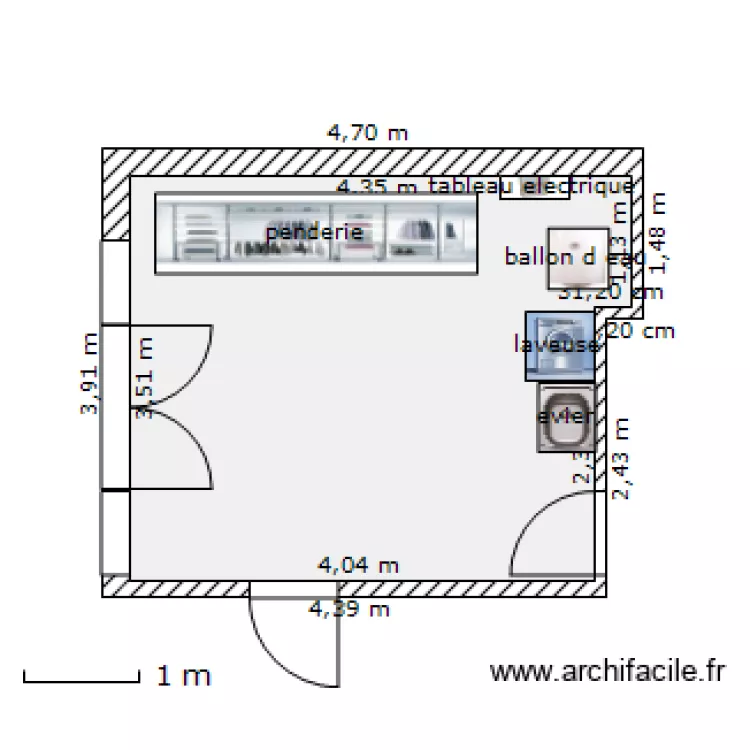 Garage. Plan de Garage. Plan de