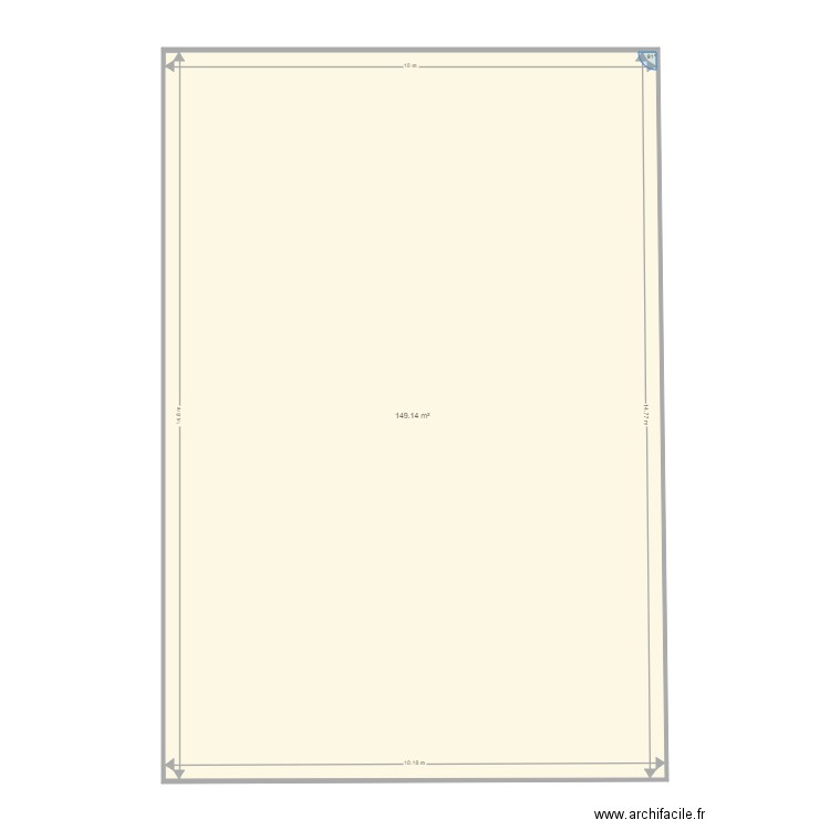 grange. Plan de 0 pièce et 0 m2