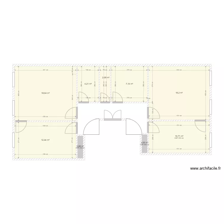 ÉTAT DES LIEUX 1er ÉTAGE 127 BV LONGCHAMP. Plan de ÉTAT DES LIEUX 1er ÉTAGE 127 BV LONGCHAMP. Plan de