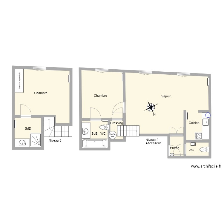 Tilleuls 32 203. Plan de 0 pièce et 0 m2