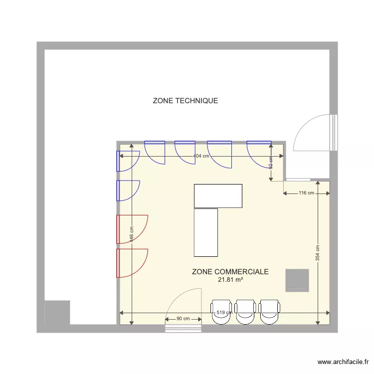 SQ FLANDRE V3. Plan de 