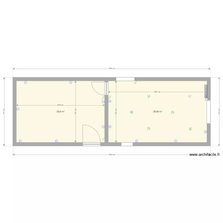 arriere grange v04. Plan de 