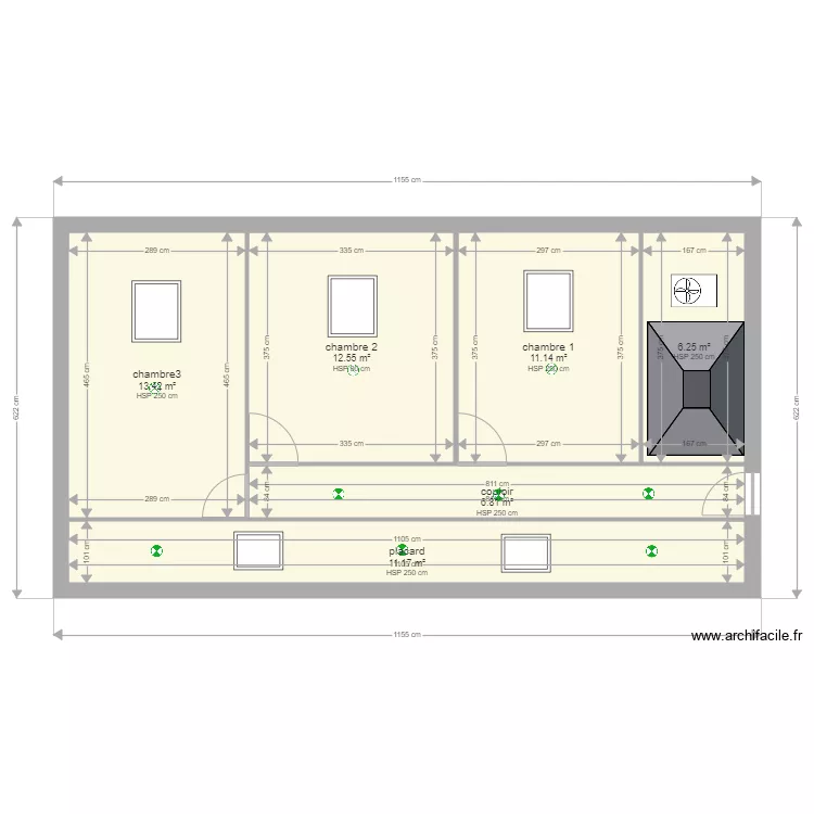 RABOT. Plan de 