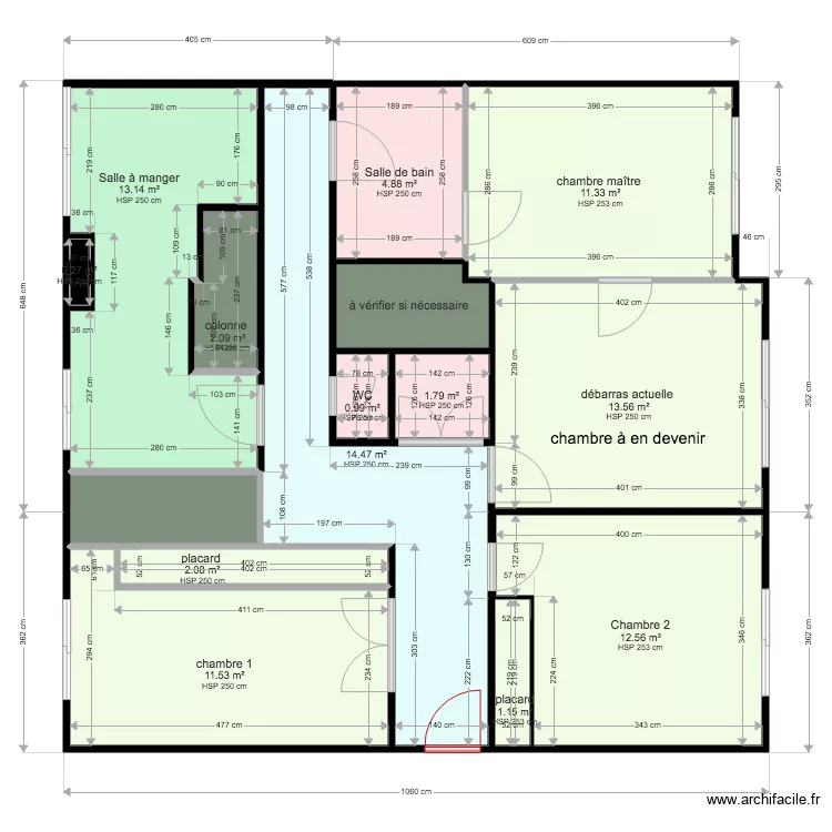 plan MELANIE LANCHEVER . Plan de 