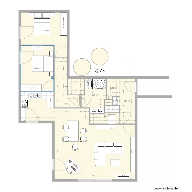 LIGNE BLEUE 16. Plan de 