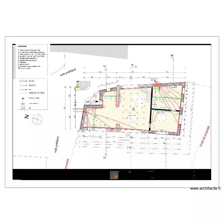 Sandra et Max Diam 20 FILERIE RDC . Plan de 