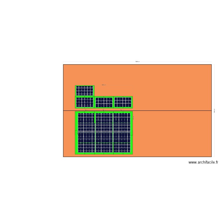 PLAN PV Grange. Plan de 0 pièce et 0 m2