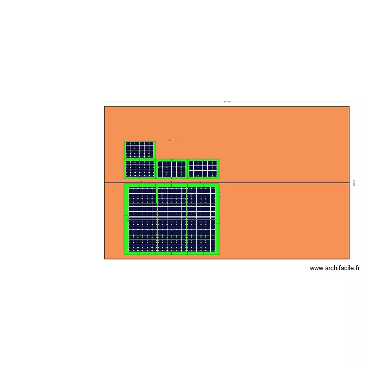 PLAN PV Grange. Plan de 