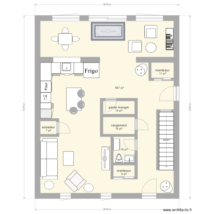 futur 2. Plan de 0 pièce et 0 m2