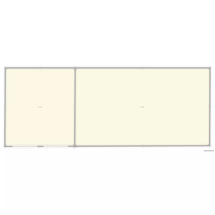 projet batiment. Plan de 