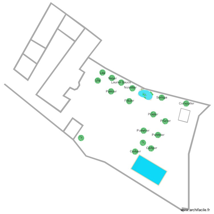 Lournand Plan Ensemble. Plan de 0 pièce et 0 m2