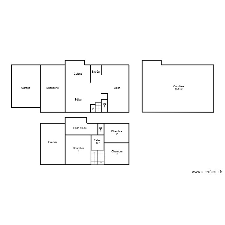 PLBANNALEC LESCONIL DESTON. Plan de 0 pièce et 0 m2
