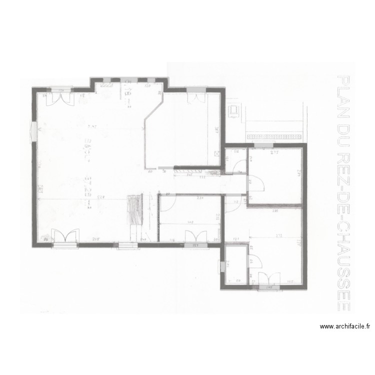 rdc. Plan de 0 pièce et 0 m2