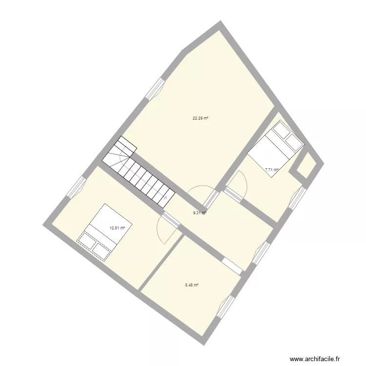 1er étage . Plan de 1er étage . Plan de
