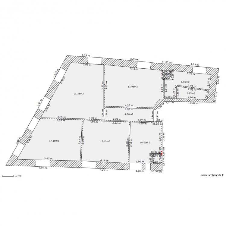 appart momo68. Plan de 0 pièce et 0 m2