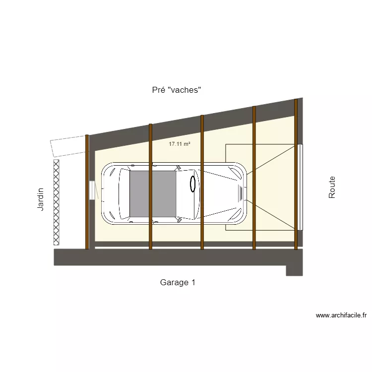garage 2. Plan de 