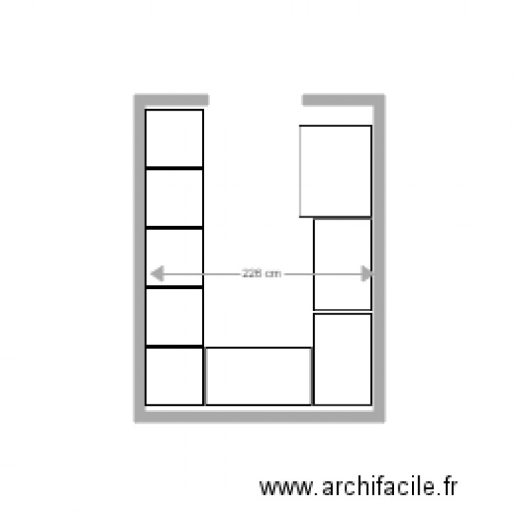 cuisine manou. Plan de 0 pièce et 0 m2