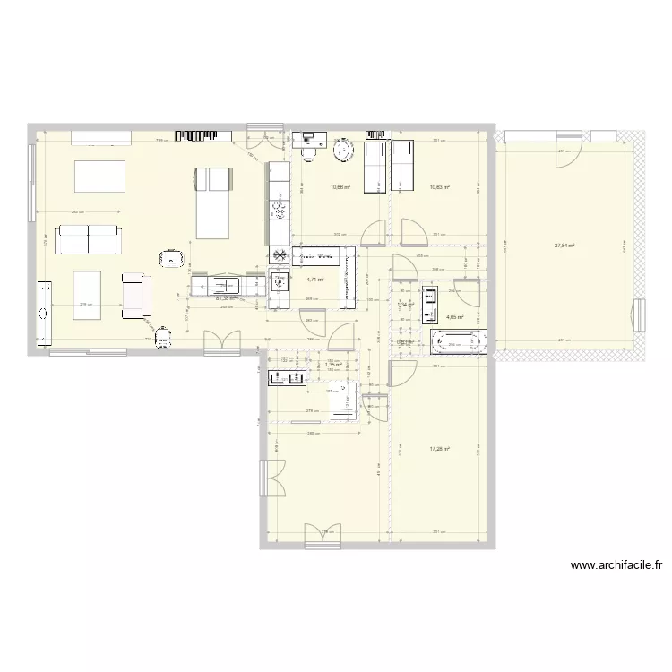 GAUVAIN 3 &egrave;me. Plan de 