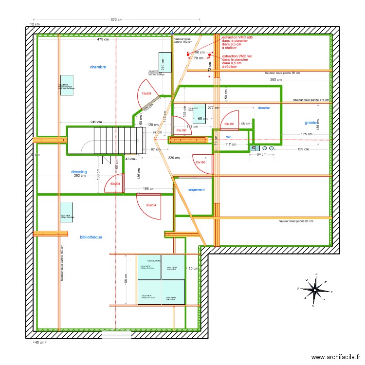2021 03 projet 6. Plan de 0 pièce et 0 m2