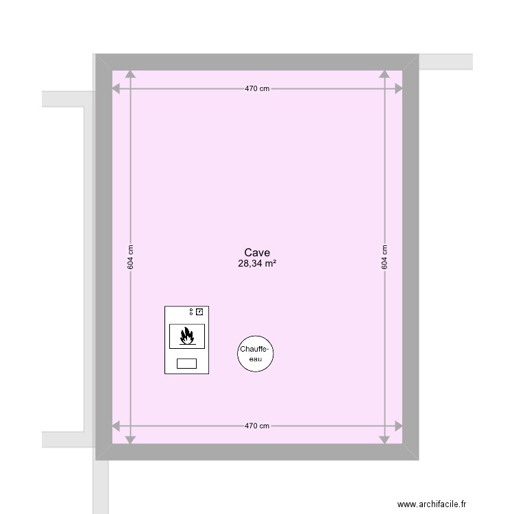 Chaa. Plan de 0 pièce et 0 m2