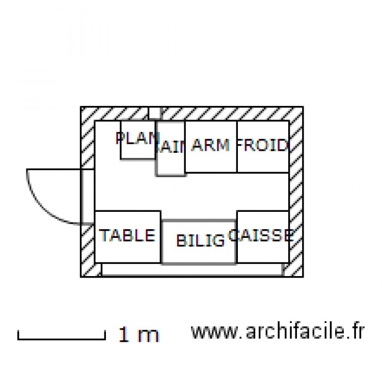 trailer. Plan de 0 pièce et 0 m2